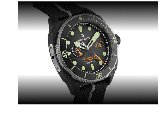 automatic “commando” forged carbon & titanium