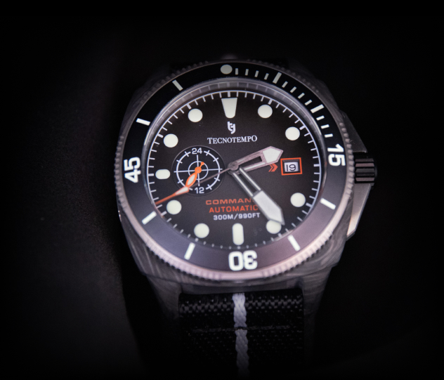 automatic “commando” forged carbon & titanium