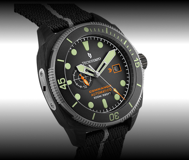 automatic “commando” forged carbon & titanium